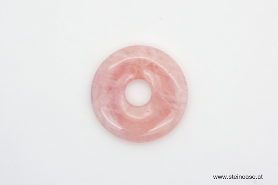 Donut 30mm Rosenquarz